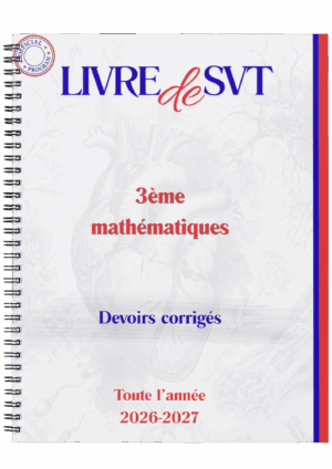 SVT - Devoirs et cours pilote